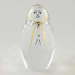 Ann and Göran Wärff (Family 1979) Kindhearted Grandma Sculpture 12 cm  [Sample Images]
