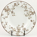 ジャッキー・リンド  Japonicaシリーズ  深皿  茶色の花模様  21cm  1977年  [サンプル画像]