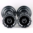 Arthur Percy (1930s) Two "Three Hearts" Candleholders 27 cm