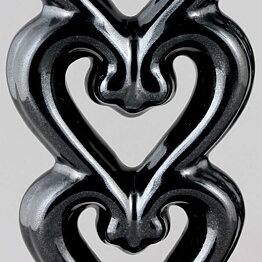 Arthur Percy (1930s) Two "Three Hearts" Candleholders 27 cm