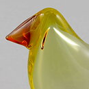 Oiva Toikka (2020) Stylistic Sieppo Glass Bird (Lemon)