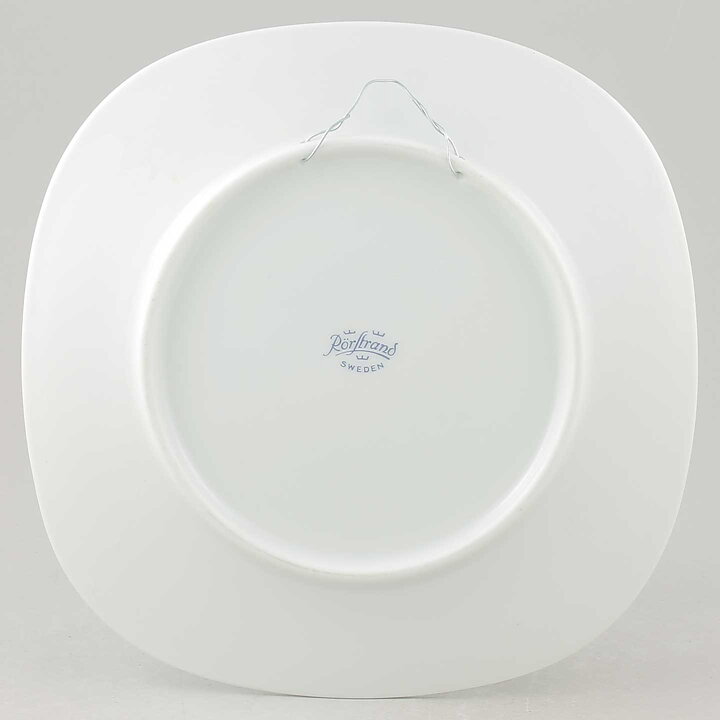 Lars Thorén (Flora 1950s) Quadratic Wall Plate with Bluebell Motif 20 cm (2)