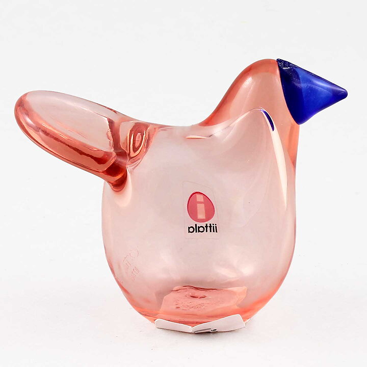 オイバ・トイッカ  ガラスの鳥  シエッポ  Sieppo サーモンピンク  2020年