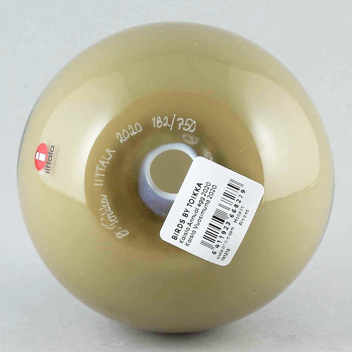 Oiva Toikka (2020) Annual Glass Egg Kaisla 12 cm