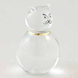 Ann and Göran Wärff (Family 1978) Kindhearted House Cat Sculpture 9 cm (II)  [Sample Images] 