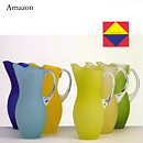 Gunnel Sahlin (Amazon 1993) Dark Blue Pitcher Vase 29 cm