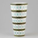 Stig Lindberg (1950s) Green Faience Cone Vase #128 20 cm