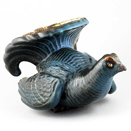 Gunnar Nylund (1950s) Masterpiece Capercaillie  Sculpture 26 cm (2)
