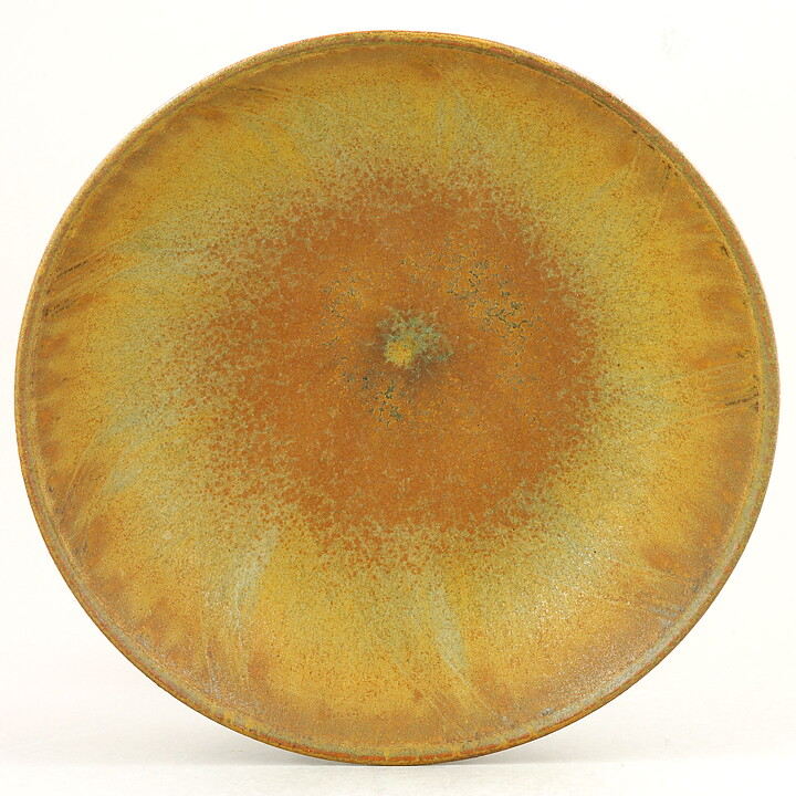 ヴィルヘルム・コーゲ  Farstaシリーズ  茶色の丸いボウル  (23cm)  1939年