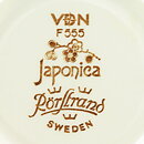 Jackie Lynd (Japonica 1977) Coffee Cup with Brown Flower Decor 10 cm  [Sample Images] 