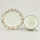 ジャッキー・リンド  Japonicaシリーズ  コーヒーカップ  茶色の花模様 10cm  1977年  [サンプル画像]