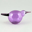 Oiva Toikka (2021) Annual Glass Bird Kesuri Amethyst 22 cm