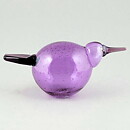 Oiva Toikka (2021) Annual Glass Bird Kesuri Amethyst 22 cm (New / Factory First / Clearance Sale)