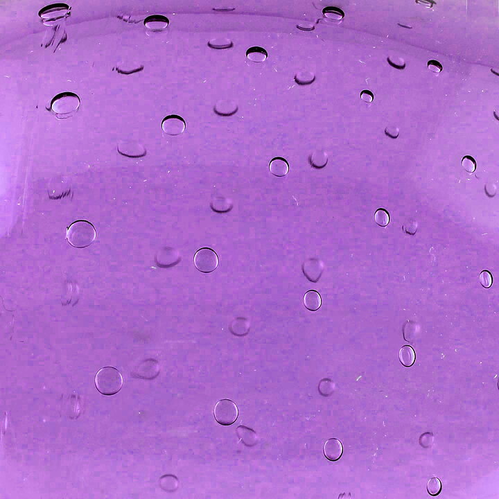 Oiva Toikka (2021) Annual Glass Egg Kesuri Amethyst 12 cm