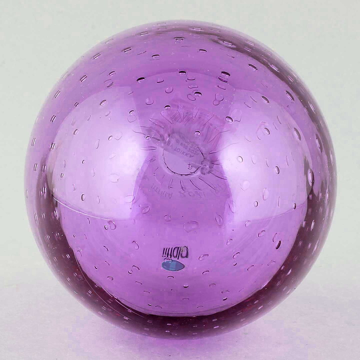 Oiva Toikka (2021) Annual Glass Egg Kesuri Amethyst 12 cm