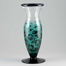 Kjell Engman (Safari 1994) Green Undulating Vase 21 cm