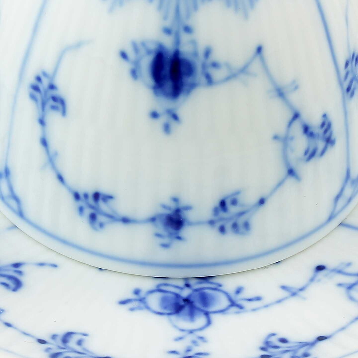 ロイヤルコペンハーゲン   ブルーフルーテッド  Blue Fluted  コーヒー カップ&ソーサー 20世紀  [サンプル画像]