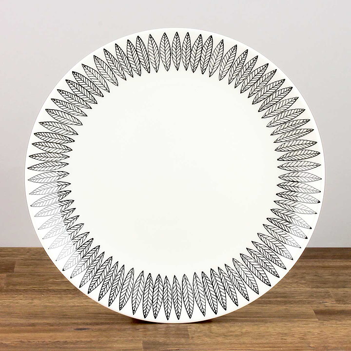 Stig Lindberg (Black Salix 2000s) Perfect Plate (22 cm)