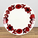 スティグ・リンドベリ Red Asterシリーズ  お皿 Plate   (22cm)  2000年代