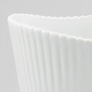 Stig Lindberg (Vinda 1950) White Bowl with Linear Relief 12 cm (2)