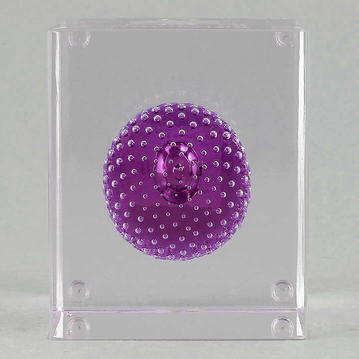 オイバ・トイッカ  ガラスのオブジェ Annual Cube  アニュアルキューブ 2021年 (新品)