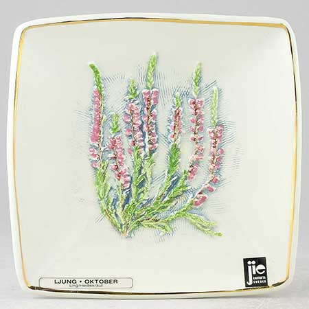 Aimo Nietosvuori Jie Månadsblommor Ljung (Common heather), model 733/10, October