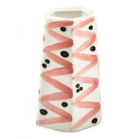 Alf Jarnestad Karlskrona Alfa Five-sided vase, height 11 cm