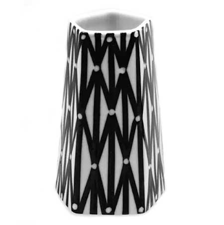 Alf Jarnestad Karlskrona Alfa Five-sided vase, height 11 cm