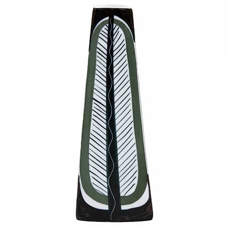 Alf Jarnestad Karlskrona Alfa Triangular vase, height 19 cm