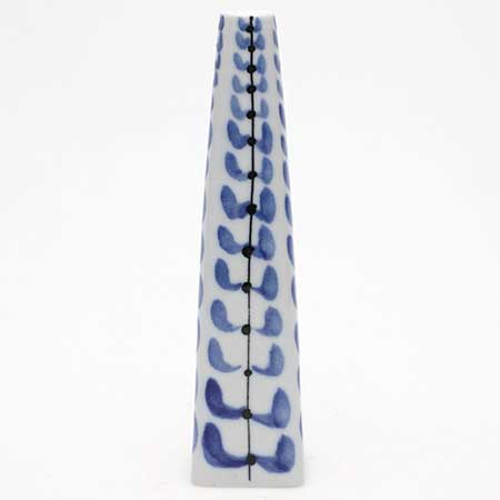 Alf Jarnestad Karlskrona Alfa Four-Sided vase, height 19 cm