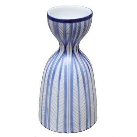 Alf Jarnestad Karlskrona Alfa Hourglass Vase, height 17 cm