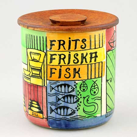 Anita Nylund Vår lilla stad Frits friska fisk