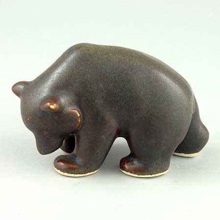 Arabia animal Brown bear, length 11 cm (4.3 in), Lea von Mickwitz