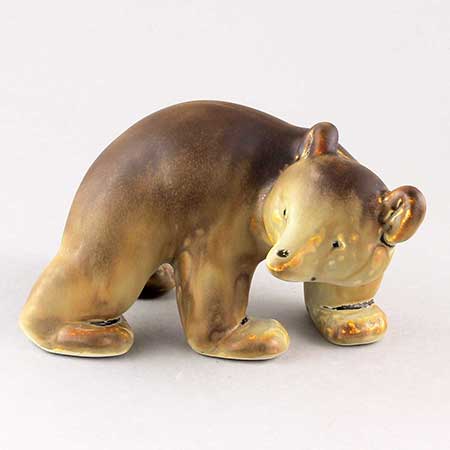 Arabia animal Brown bear, length 15 cm (5.9 in), unknown designer