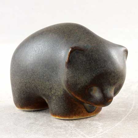 Arabia animal Brown bear, length 5 cm (2.0 in), unknown designer