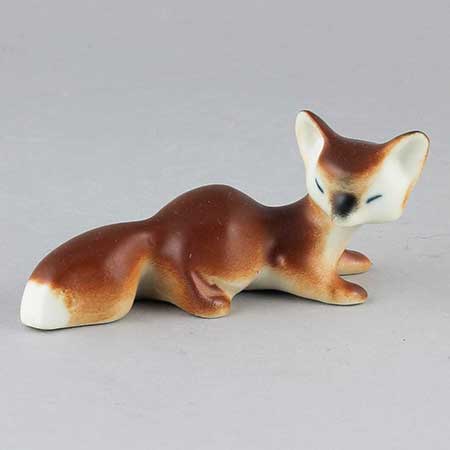 Arabia animal Fox, length 9 cm (3.5 in), Raili Eerola