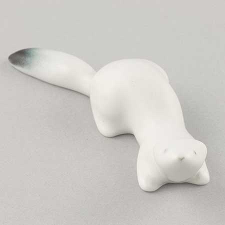 Arabia animal Weasel, length 9 cm (3.5 in), Raili Eerola