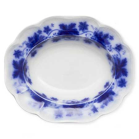 Arthur Percy Rörstrand Vinranka Bowl, length 22 and 26