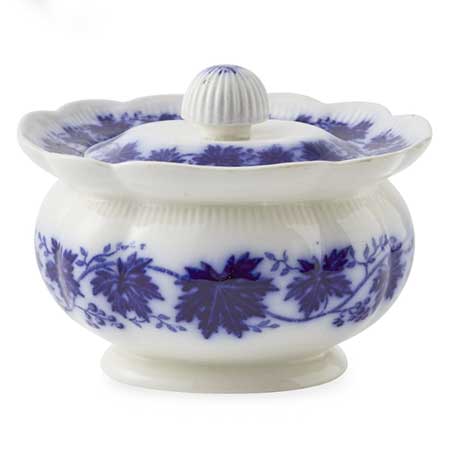 Arthur Percy Rörstrand Vinranka Sugar bowl, diameter 10 cm