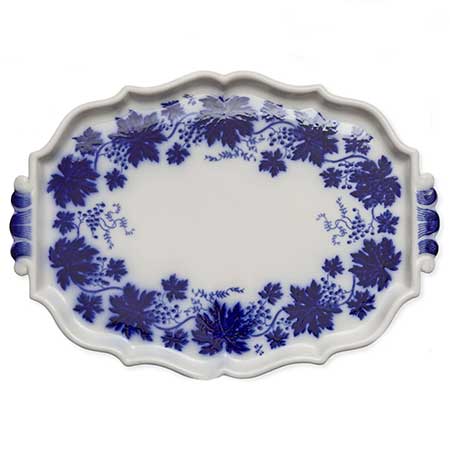 Arthur Percy Rörstrand Vinranka Tray, length 50 cm