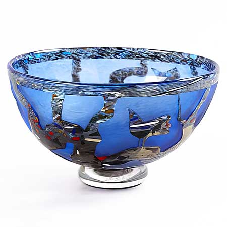 Bertil Vallien Atelier Objects Bowl, diameter 23 cm
