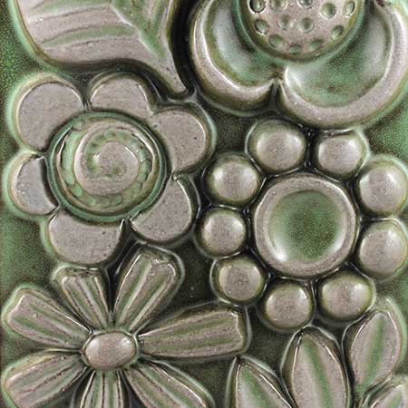 Berit Ternell Upsala-Ekeby The green Fleur glaze