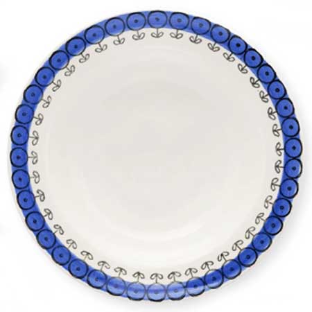 Berit Ternell Gefle Furuvik Deep plate, diameter 17,5 cm (6.9 in) and 19 cm (7.5 in)