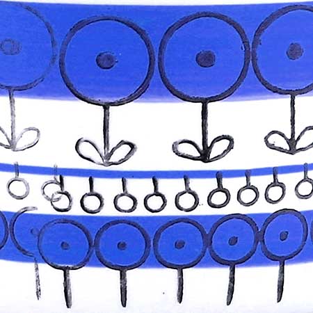 Berit Ternell Gefle The blue Furuvik decor
