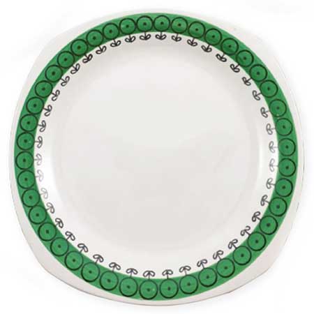 Berit Ternell Gefle Furuvik Flat plate, diameter 17,5 cm (6.9 in), 21 cm (8.3 in), and 23 cm (9.1 in)