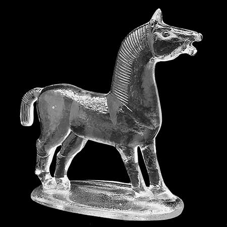 Bertil Vallien Boda Noah Horse, height 26 cm