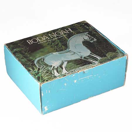 Bertil Vallien Horses A Boda Noah original box