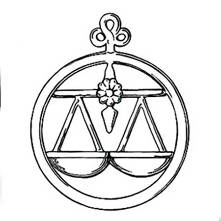 Bertil Vallien Kosta Boda Zodiacs Libra, diameter 22 cm
