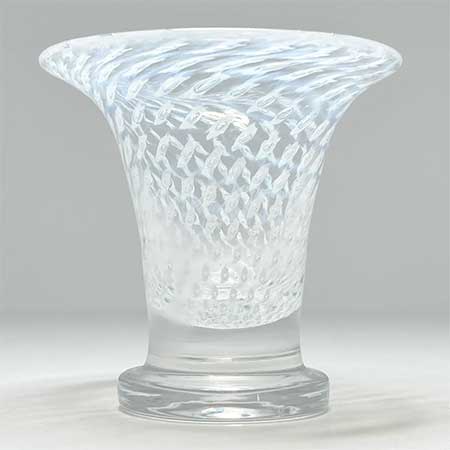 Bertil Vallien Boda Cirrus Vase, height 10 cm