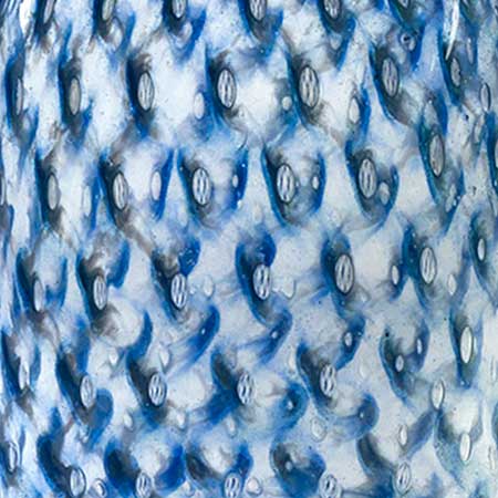Bertil Vallien Kosta Boda The blue Stratos decor